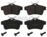 SWAG Piduriklotsi komplekt,  ketaspidur 62 91 6833