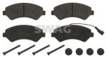 SWAG Piduriklotsi komplekt,  ketaspidur 62 91 6840