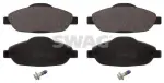 SWAG Piduriklotsi komplekt,  ketaspidur 62 91 6844