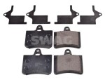 SWAG Piduriklotsi komplekt,  ketaspidur 64 91 6420