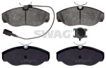 SWAG Piduriklotsi komplekt,  ketaspidur 70 91 6391