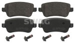 SWAG Piduriklotsi komplekt,  ketaspidur 70 91 6852