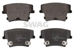 SWAG Piduriklotsi komplekt,  ketaspidur 72 11 6109