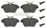 SWAG Piduriklotsi komplekt,  ketaspidur 74 91 6245