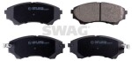 SWAG Piduriklotsi komplekt,  ketaspidur 83 91 6739