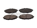 SWAG Piduriklotsi komplekt,  ketaspidur 89 91 6341