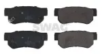 SWAG Piduriklotsi komplekt,  ketaspidur 90 91 6675