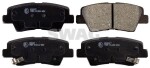 SWAG Piduriklotsi komplekt,  ketaspidur 90 91 6799