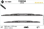 SWF  Klaasipuhastaja kumm DAS ORIGINAL SET 116334