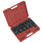 SEALEY Pihusti padrunid, 1/2", 6tk, 90x21mm,80x22mm,110x22mm,80x27mm,80x28mm,83x28mm, 6tk