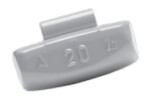 veljetasakaal 45g, tsink valuv. plastik (franken eco typ63)