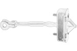 OE MAZDA TD11-58-270J / door stop front right/left fits: mazda cx-9 09.06-