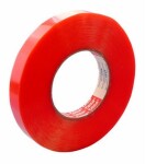 Teip, kahepoolne 19mm/5m värvitu, kilealusel
