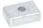 TECNOSEAL TEN00834AL / anode tecnoseal (aluminum, drinking water/salt water) mercruiser/mercury 4.5-9.9 hp