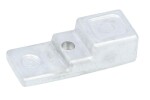 TECNOSEAL TEN00937AL / anode tecnoseal (aluminum, potable water/salt water) evinrude/johnson 60-140 hp