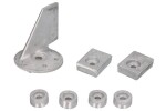 TECNOSEAL TENKITSUZUKI40-50AL / anodes set tecnoseal (aluminum, intended for use: drinking water/salt water) suzuki