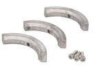 TECNOSEAL TENKITVOLVOELICA3PALE-MG / anodes set tecnoseal (magnesium, intended for use: drinking water) volvo penta