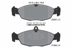 TEXTAR Piduriklotsi komplekt,  ketaspidur Q+ 2054701