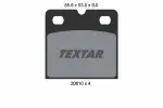 TEXTAR Piduriklotsi komplekt,  ketaseisupidur 2061005