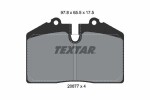 TEXTAR  Piduriklotsi komplekt,ketaspidur Q+ 2087709