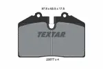 TEXTAR Piduriklotsi komplekt,  ketaspidur Q+ 2087710
