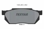 TEXTAR Piduriklotsi komplekt,  ketaspidur 2095901