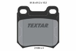 TEXTAR Piduriklotsi komplekt,  ketaspidur Q+ 2105002