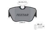 TEXTAR Piduriklotsi komplekt,  ketaspidur Q+ 2105503