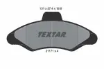 TEXTAR Piduriklotsi komplekt,  ketaspidur 2117105