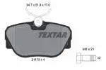 TEXTAR Piduriklotsi komplekt,  ketaspidur Q+ 2117302