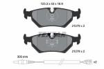 TEXTAR Piduriklotsi komplekt,  ketaspidur Q+ 2127501