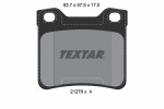 TEXTAR Piduriklotsi komplekt,  ketaspidur Q+ 2127803