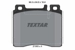 TEXTAR Piduriklotsi komplekt,  ketaspidur Q+ 2130304