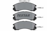 TEXTAR Piduriklotsi komplekt,  ketaspidur 2136301