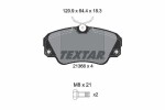 TEXTAR Piduriklotsi komplekt,  ketaspidur Q+ 2136801