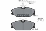 TEXTAR Piduriklotsi komplekt,  ketaspidur 2138802