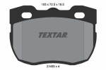 TEXTAR Piduriklotsi komplekt,  ketaspidur 2145901