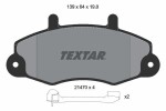 TEXTAR Piduriklotsi komplekt,  ketaspidur 2147002