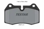 TEXTAR Piduriklotsi komplekt,  ketaspidur Q+ 2147102