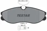 TEXTAR Piduriklotsi komplekt,  ketaspidur 2148101