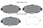 TEXTAR Piduriklotsi komplekt,  ketaspidur 2149001