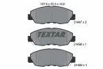 TEXTAR Piduriklotsi komplekt,  ketaspidur 2149701