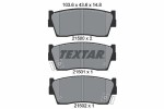 TEXTAR Piduriklotsi komplekt,  ketaspidur 2150001