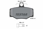 TEXTAR Piduriklotsi komplekt,  ketaspidur Q+ 2154501