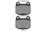 TEXTAR Piduriklotsi komplekt,  ketaspidur Q+ 2158001