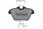 TEXTAR Piduriklotsi komplekt,  ketaspidur 2160601