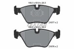 TEXTAR Piduriklotsi komplekt,  ketaspidur Q+ 2167703