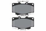 TEXTAR Piduriklotsi komplekt,  ketaspidur 2168003