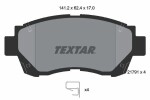 TEXTAR Piduriklotsi komplekt,  ketaspidur 2179101