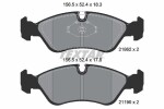 TEXTAR Piduriklotsi komplekt,  ketaspidur Q+ 2186201